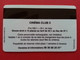 Cinécarte Carte Club 5 Carte Abonnement Avec Numéro Au Recto  (BC0415 - Movie Cards