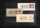 Switzerland 1954 World Football Cup Switzerland Interesting Set Of 5 Scarce Postmarks - 1954 – Suisse