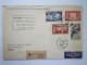 2023 - 1002  Enveloppe  REC  Première Liaison Aérienne  PARIS - MOSCOU  Par AIR FRANCE  1958   XXX - Lettres & Documents