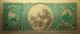 Billet Plaqué Or 24K  1 Dollar First National Bank State Of Indiana  Lebanon  Colorisé UNC - Other - America