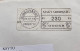 HUNGARY 2004, COVER USED TO USA, PEEL & STECK, ATM STAMP LABLE, PRINTED,  DUNAÚJVAROS CITY CANCEL. - Covers & Documents