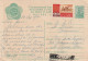 Russia 1960 Card Mailed To USA - Covers & Documents