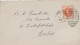 GB 1888 QV Jubilee ½d Vermilion On VF Cover With Barred Duplex-cancel "MERTON / 809" (Merton, Surrey) RARE POSTAGE RATE - Cartas & Documentos