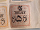 Postes Persanes Iran 1902-1903 No 150 à 168a Sauf 152 157 TTB Surcharge Rouge Kran Minuscule Et Majuscule Lion Au Centre - Iran