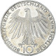 Monnaie, République Fédérale Allemande, 10 Mark, 1972, Karlsruhe, TTB - Commémoratives