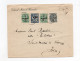 !!! LETTRE D'ALEXANDRIE DE 1926 POUR L'ISERE, AFFRANCH TYPES BLANC + MOUCHON - Lettres & Documents