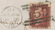 GB „159 / GLASGOW“ Scottish Duplex (4 Bars With Different Length, Time Code „O E“,  Datepart 19mm) On VF Cover Pl.204 - Covers & Documents