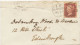 GB „159 / GLASGOW“ Scottish Duplex (6 THIN Bars W Different Length, Timecode „1 W“, Datepart 19till20mm) Cover Pl.83 - Lettres & Documents