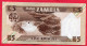 5 Kwacha Neuf 3 Euros - Zambia