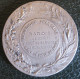 Médaille En Argent Massif, Mont De Piété Paris , Attribuée En 1913 Au Chef De Service, Par Marey - Professionals / Firms
