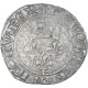 Monnaie, France, Charles VI, Gros Florette, TTB, Billon, Duplessy:387 - 1380-1422 Charles VI Le Fol