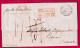 LETTRE DE PHILADELPHIE USA COLONIES ART 13 VOIE ANGLAISE TAXE 14 MODIFIEE A 19 VAPEUR CAMBRIA 1848 POUR COGNAC LETTRE - …-1845 Prephilately