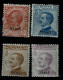 Ref 1612 - Aegean Italy - Simi Island 1912 - 4 Mint Stamps - Aegean (Simi)