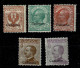 Ref 1612 - Aegean Italy - Calino Calymnos   Island 1912 - 6 Mint Stamps- Sass. 1.2. 3, 6 & 7 - Egée (Calino)