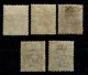 Ref 1612 - Aegean Italy - Calino Calymnos   Island 1912 - 6 Mint Stamps- Sass. 1.2. 3, 6 & 7 - Egeo (Calino)
