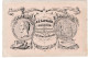 Belgique, "Carte Porcelaine" Porseleinkaart, Gend, J. F. Sauvage, Relieur à Gand, Dim:106x70 Mm, Bateaux - Porzellan