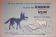 Buvard Publicitaire / CHOCO REM Reims / « Le Loup Et L'agneau » - Dulces & Biscochos