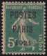 France  .  Y&T   .    PRE 26   (2 Scans)     .   (*)     .    Neuf Sans Gomme - 1893-1947