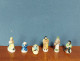 Lot De 18 Fèves Anciennes SANTONS Pour Crèche - Fait Main - Année 1985-1990 - Olds