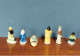 Lot De 18 Fèves Anciennes SANTONS Pour Crèche - Fait Main - Année 1985-1990 - Olds