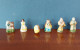 Lot De 18 Fèves Anciennes SANTONS Pour Crèche - Fait Main - Année 1985-1990 - Olds