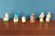 Lot De 18 Fèves Anciennes SANTONS Pour Crèche - Fait Main - Année 1985-1990 - Frühe Figuren