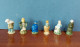 Delcampe - Lot De 18 Fèves Anciennes SANTONS Pour Crèche - Fait Main - Année 1985-1990 - Frühe Figuren