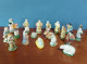 Lot De 18 Fèves Anciennes SANTONS Pour Crèche - Fait Main - Année 1985-1990 - Olds