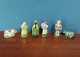 Lot De 19 Fèves Anciennes SANTONS Pour Crèche - Fait Main - Année 1985-1990 - Anciennes