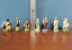 Delcampe - Lot De 37 Fèves Anciennes "mini" SANTONS Pour Crèche - Fait Main - Année 1985-1990 - Anciennes