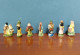 Delcampe - Lot De 37 Fèves Anciennes "mini" SANTONS Pour Crèche - Fait Main - Année 1985-1990 - Antiguos