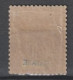 GUYANE - 1892 - YVERT N°38 * MH  - COTE = 30 EUR - Nuovi