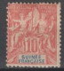 TYPE GROUPE - 1900 - GUINEE - YVERT N°14 * MH - COTE = 55 EUR. - - Neufs