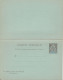 GUINEE - 1892 - ENTIERS POSTAUX - CP AVEC REPONSE PAYEE ACEP N°2 - Cartas & Documentos