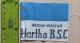 Hertha BSC Germany, Deutscher Meister 1931 Football Club Football Fussball Soccer Calcio PENNANT ZS 1 KUT - Apparel, Souvenirs & Other