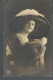 58393) Woman In Hat Real Photo RPPC Hamilton Postmark Cancel Slogan 1913 - Hamilton
