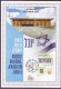 ISRAEL 2016 KNESSET BUILDING JERUSALEM JUBILEE STAMPS SOUVENIR LEAF - 50 - Brieven En Documenten