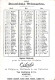 Calendrier 1893 Cibils Van Geetruyen & Co Anvers - Deuxième Trimestre - Altri & Non Classificati