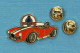 1 PIN'S //  ** L'" AC COBRA " VOITURE DE SPORT / 1960-1970 / MOTEUR V8 BOITE MANU 4 RAPPORTS FORD USA ** . (23/25) - Ford