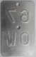 Velonummer Obwalden OW 67 - Plaques D'immatriculation