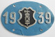 Velonummer St. Gallen SG 39 - Number Plates