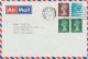 GB 1979 Machin ½p, 2p (2x) And 7p Totally Postage Rate 11½p (short Living Foreign Postage Rate From 20.8.1979-3-2-1980 - Storia Postale