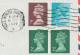 GB 1979 Machin ½p, 2p (2x) And 7p Totally Postage Rate 11½p (short Living Foreign Postage Rate From 20.8.1979-3-2-1980 - Brieven En Documenten