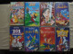 Vintage - Lot 8 Cassettes Vidéo Walt Disney Mulan 101 Dalmatiens Aladdin Etc... - Cartoni Animati