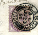Grande Bretagne - Perforé Sur Enveloppe Commerciale De Glasgow Pour Londres Et Redirigé Vers Paris En 1892  - M 41 - Gezähnt (perforiert)