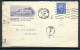 Grande Bretagne - Perforé Sur Enveloppe Commerciale De Houndlow Pour Paris En 1945 Avec Taxe Et Contrôle Postal - M 44 - Perfins