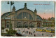 Tram/Straßenbahn Frankfurt/Main,Hauptbahnhof, 1921  Gelaufen - Strassenbahnen