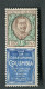 REGNO 1924 PUBBLICITARIO 1 LIRA COLUMBIA ** MNH BEN CENTRATO LUSSO CERT. DIENA - Publicité