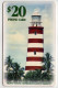 Bahamas - Hope Town Habour Light (Large Chip WHITE) - Bahama's