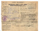 VP22.047 - 1952 - Militaria - Permission.... Pour Aller De METZ à ARRAS Et à MONTREUIL SOUS BOIS Avec La S.N.C.F. - Documents